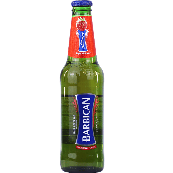 Malt Beverage Strawberry Barbican 330ml | شراب شعير فراولة بربيكان 330مل