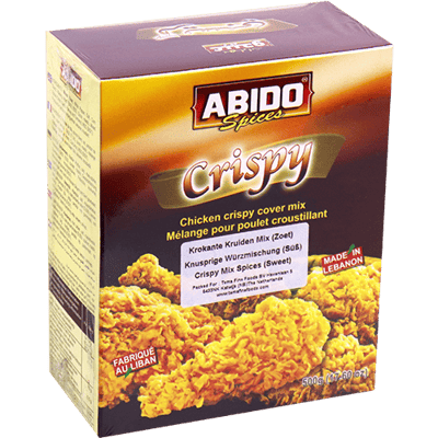Chicken Crispy Cover Mix Abido 500g | خلطة دجاج كريسبي عبيدو Chicken Crispy Cover Mix Abido 500g | خلطة دجاج كريسبي عبيدو