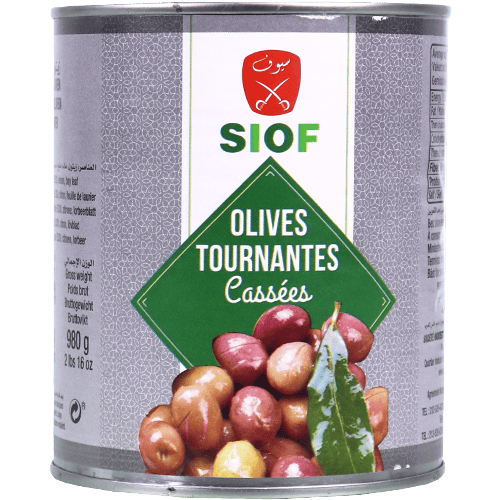 Broken Olives Siof 860g | زيتون مكسر بلدي سيوف 860غ