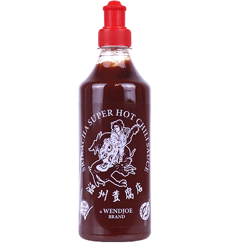 Sriracha Saus Super Hot Chili Wendjoe 585g