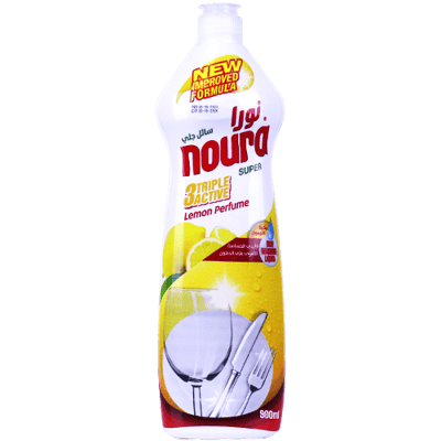 Dishwashing Soap Lemon Noura 900ml | سائل جلي ليمون نورا 900مل