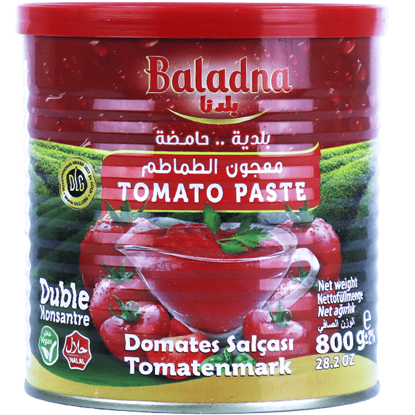 معجون بندورة  بلدنا 800غ