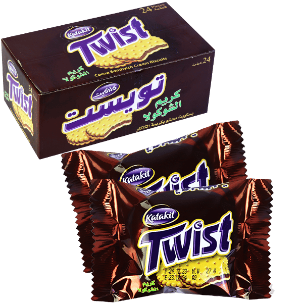 Koekjes Met Chocola Twist 24st