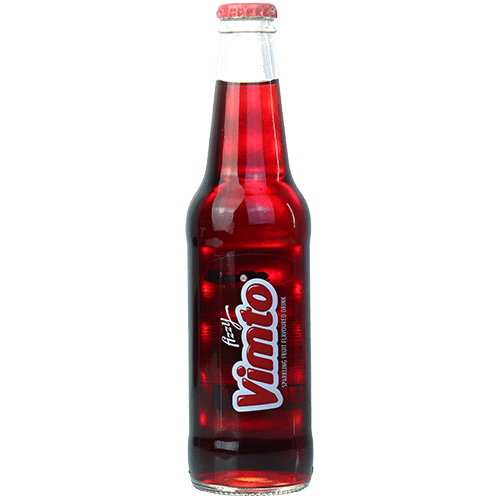 Fruitdrankje Vimto 330ml glas