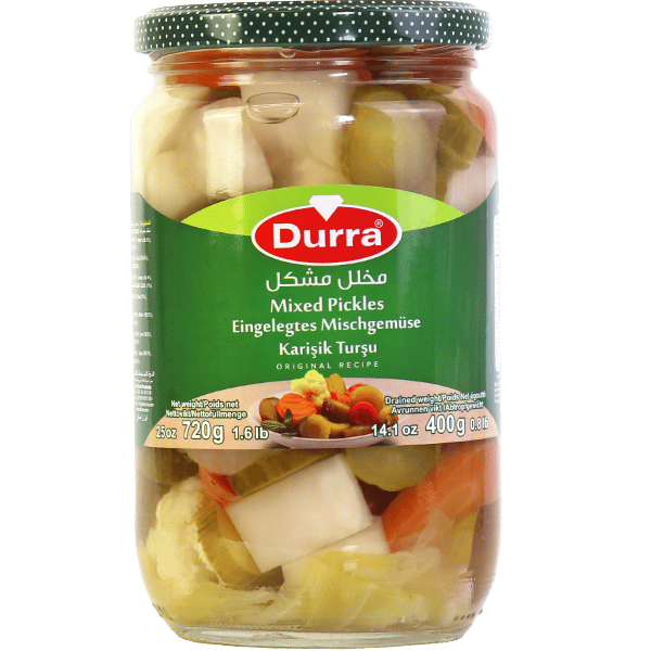 مخلل خضار مشكل الدرة 720غ