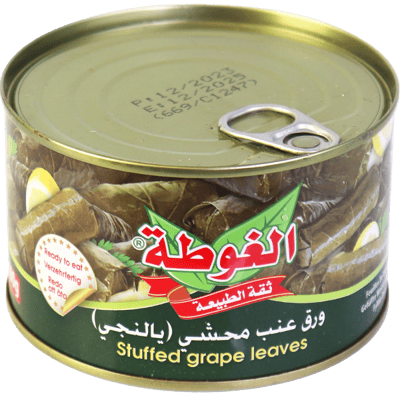 Stuffed Vine Leaves Algota 400g | ورق عنب محشي يالنجي الغوطة 400 غرام