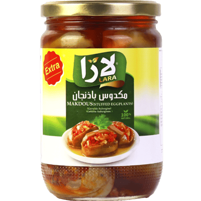 Makdous Lara 600g | مكدوس لارا 600غ Makdous Lara 600g | مكدوس لارا 600غ