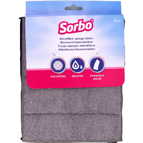 Microfibre Cloths Sprbo 2pcs | ممسحة مايكروفايبر سوربو 2 قطعة