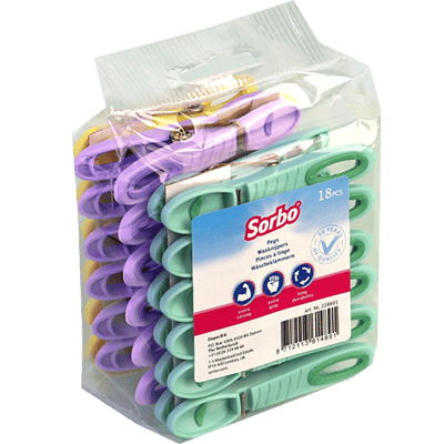 Clothes Tongs 18pcs | ملاقط غسيل 18 قطعة