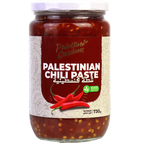 شطة فلسطينية حدائق فلسطين 730غ دبس فليفلة