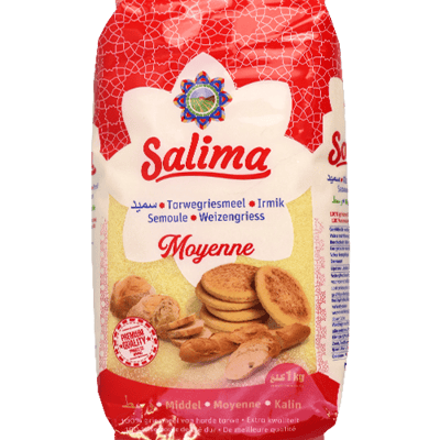 Semolina Middle Course Salima 1kg | سميد خشن وسط ساليمة 1كغ