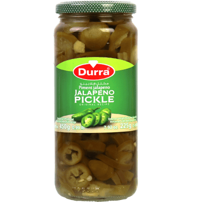 مخلل هلابينو الدرة 450غ