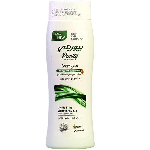 Green Gold Shampoo Vettig Haar Purity 400ml