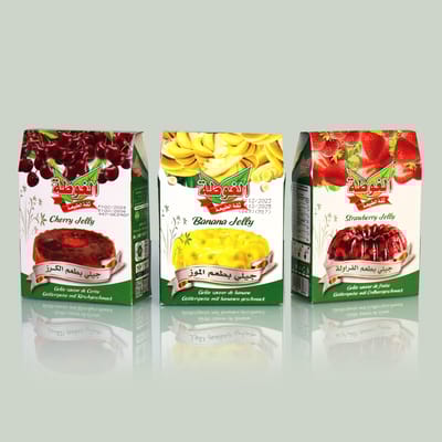 عرض جيليه الغوطة 3*80غ