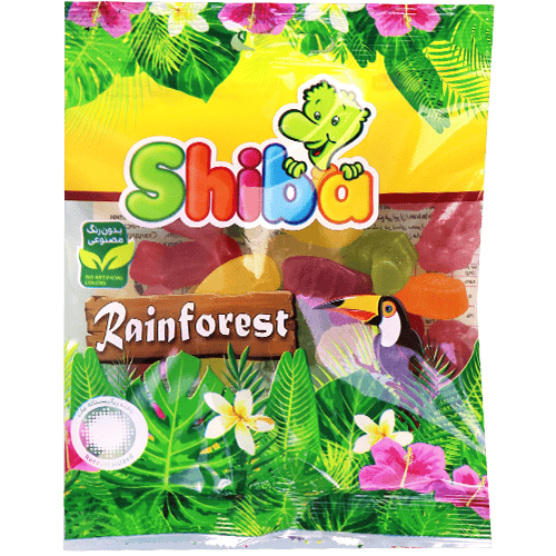 Candies Rainforest Shiba 90g | جيلاتين حلال غابات شيبا 90غ