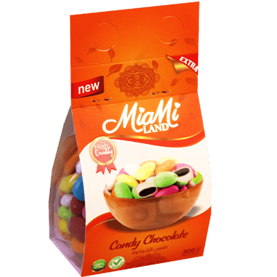 ملبس بالشوكولا ميامي لاند 300غ