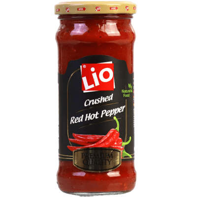 فليفلة حمراء حارة مطحونة ليو 350غ