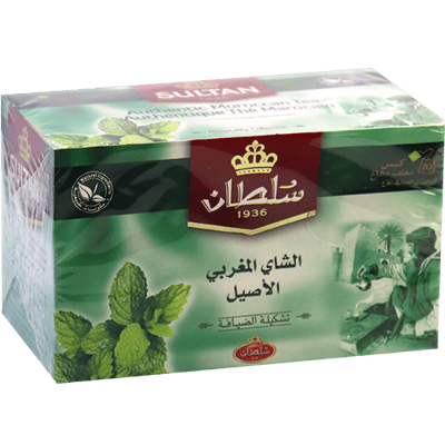 شاي مغربي اصيل سلطان 20 ظرف