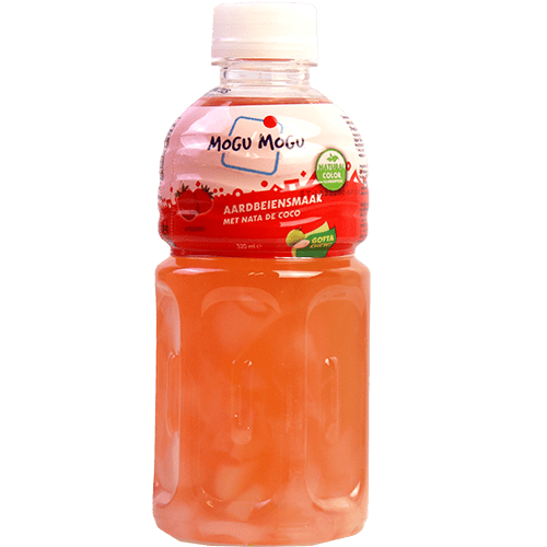 6 X Strawberry Drink Mogu Mogu 320ml | ست عبوات عصير فريز موجو موجو 320 مل