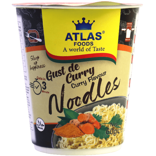 نودلز كاري اطلس فود 60غ