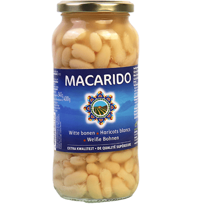 فاصولياء بيضاء مسلوقة ماكاريدو 540غ