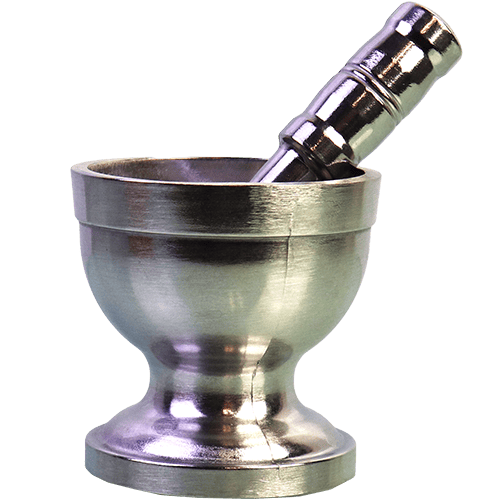 جرن ثوم حديد صغير