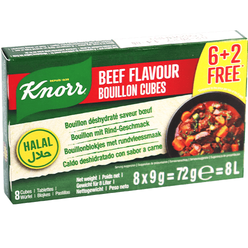 Bouillon Vlees Knorr 72g