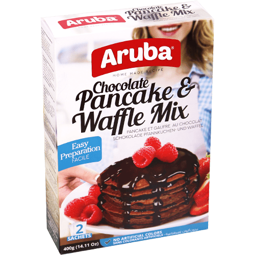 Chocolate Pancake & Waffle Mix Aruba 400g | بانكيك شوكولا ميكس اروبا 400غ