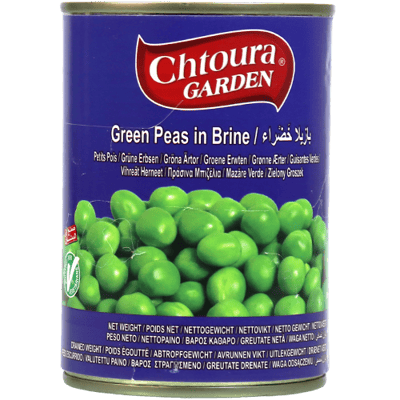 بازيلا خضرا شتورة 400غ