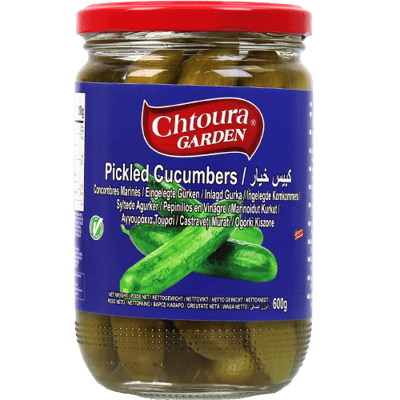 مخلل خيار شتورة 600غ