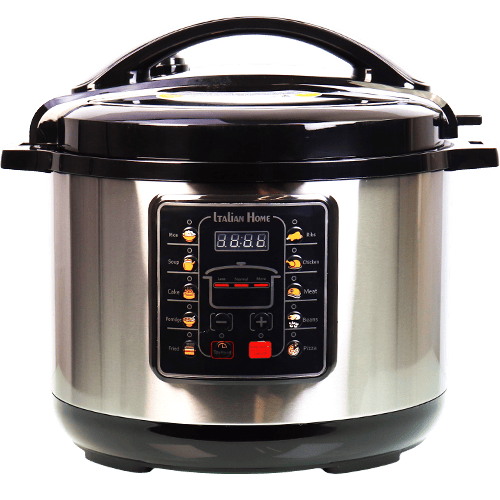 Electric Pressure Cooker Italian Home 12L | طنجرة ضغط الكترونية ايتاليان هوم 12 لتر