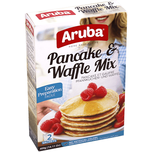 Pancake & Waffle Mix Aruba 400g | بان كيك ميكس اروبا 400غ