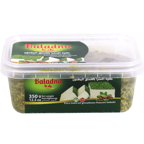 حلاوة اكسترا بالفستق مطحون بلدنا 350غ