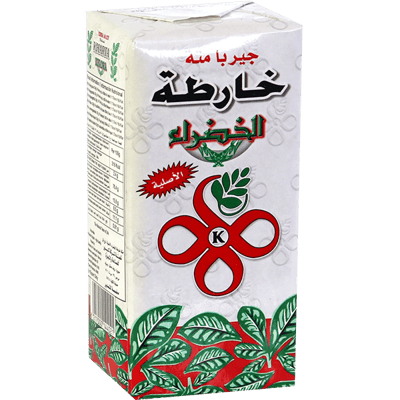 متة خارطة بيضاء (كبور) 250غ