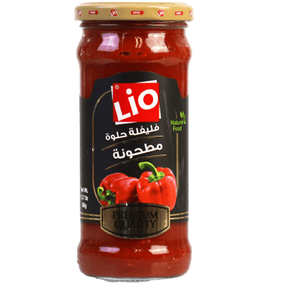 فليفلة حمراء حلوة مطحونة ليو 350غ