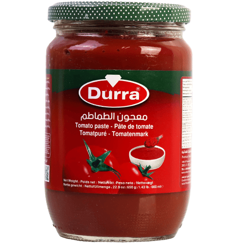 Tomato Paste Durra 650g | معجون بندورة الدرة 650غ