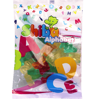 Snoepjes Alfabet Shiba 90g