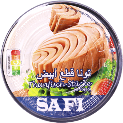 تونا بالزيت النباتي صافي 160غ