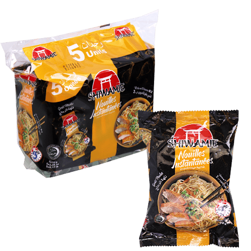 نودلز دجاج شيوامي 70غ 5 قطع