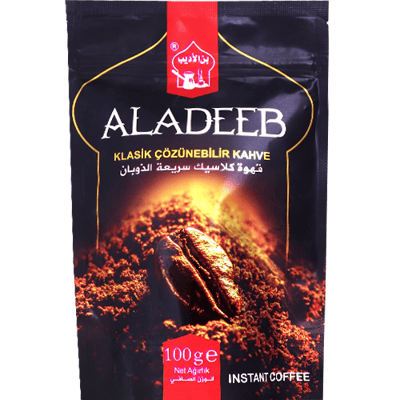 قهوة كلاسيك سريعة التحضير الاديب 100غ