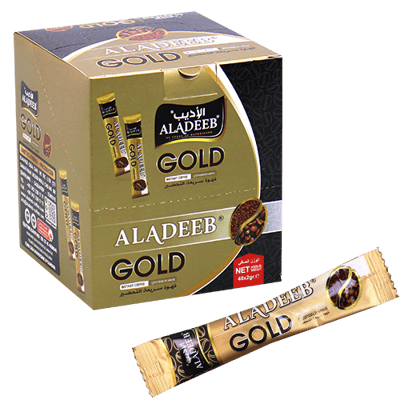 قهوة غولد سريعة التحضير الاديب 24 ظرف