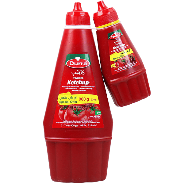 Durra Ketchup 900g+230g | عرض كاتشب الدرة 900غ+230غ