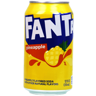 Pineapple Fanta 355ml | مشروب اناناس فانتا 355مل