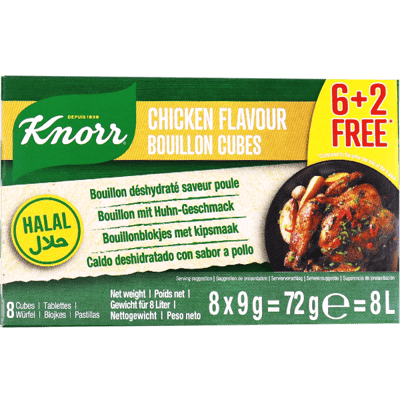 Kipbouillon Knorr 8st