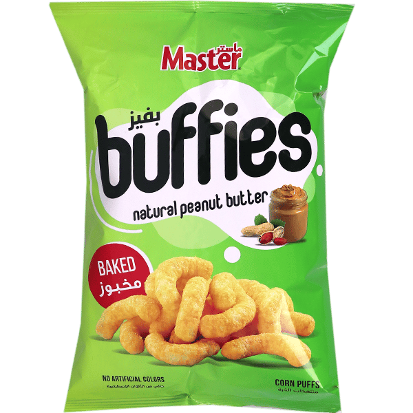 Mais Chips Buffies Peanut Master 60g