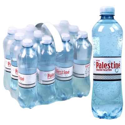 صندوق ماء فلسطين 500 مل 12 قطعة