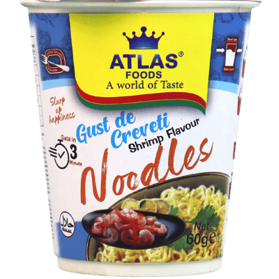 نودلز قريدس اطلس فود 60غ