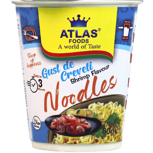 نودلز قريدس اطلس فود 60غ