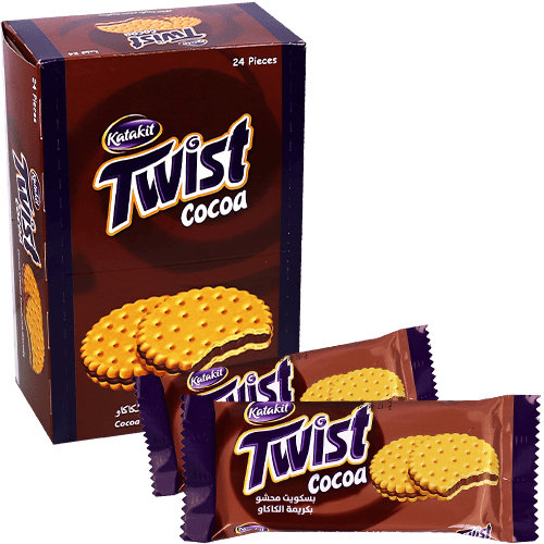 Koekjes Met Chocola Twist 24st