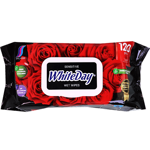 Wet Wipes WhiteDay 120Pcs